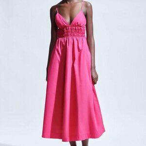 Zara Pink Maxi Dress